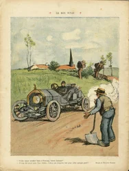 Ilustrace Ricardo Flores (1878-1918) v Le Rire