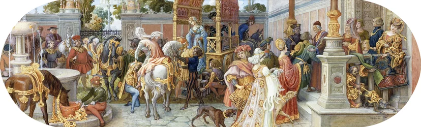 Florentský festival: Příjezd hostů