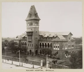 Nemocnice Železniční nemocnice Byculla, Indie, c 1930