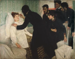 Hypnotická seance, 1887
