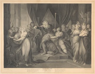 Shakespeare, Král Lear, I. dějství, I. scéna