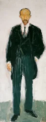 Profesor Ernst Diez, před rokem 1907.