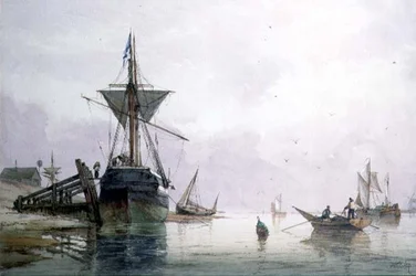 Shoreham (akvarel na papíře)
