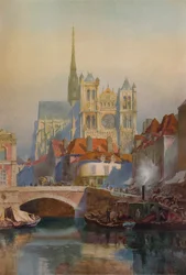 Katedrála v Amiens, c1903, 1938