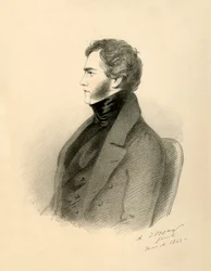 Admirál Rous, 1842.