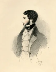 Ctihodný George Byng M.P. poté vikomt Enfield, 1833.