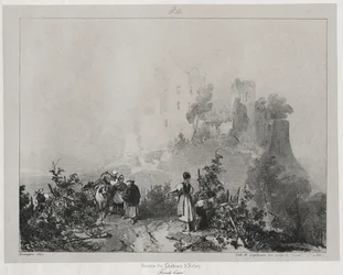 Malebné a romantické cesty ve starověké Francii, Franche-Comté..., 1825.