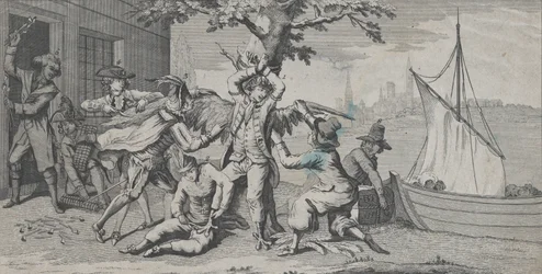 Va de Bon Coeur, věnováno Milordům anglické admirality členem amerického kongresu..., 1778.
