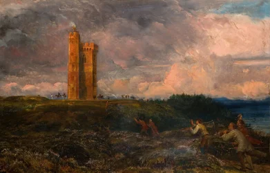 The Fireing Of The Beacon 1868-1870.