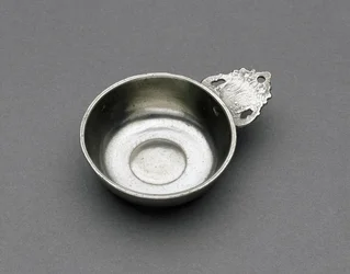 Porringer, c. 1788-1820 (cín)