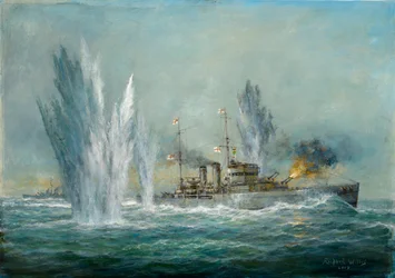 HMS Exeter v boji s lodí Graf Spee v bitvě u Río de la Plata, 2009