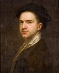 Autoportrét, c1744.