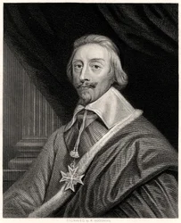 Kardinál Richelieu, francouzský prelát a státník, 19. století