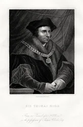 Thomas More, anglický státník, učenec a světec, 19. století