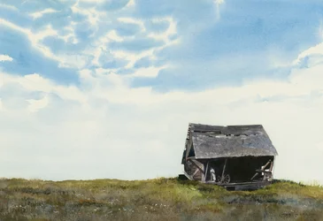 První manželství, 2011(akvarel na papíře)