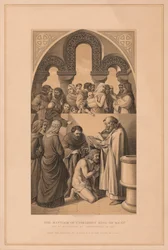 Křest Ethelberta King of Kent, 597 1878