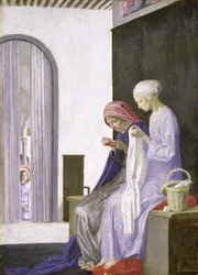 Marie v domě Alžběty, 1917