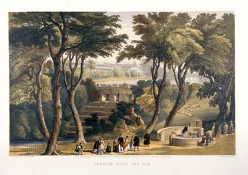„Při pohledu přes přehradu“, 1851