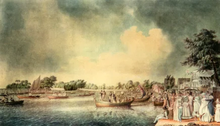 ‚Veslovací zápas v Richmondu‘, 1793, 1942.