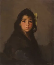 Cikánská dívka, 1912