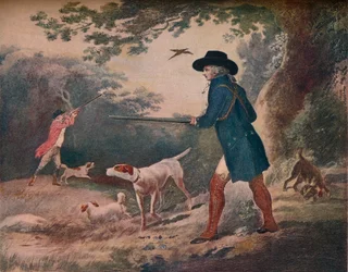 Bažantská střelba, 1790, 1917