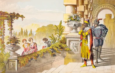 Cassio mluví v Othellovi, III. dějství, III. scéna, "Madam, I