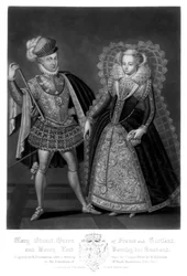 Mary Stuartovna, královna Francie a Skotska, a Henry Lord Darnley, její manžel, 1816.