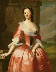 Portrét paní John Vinal (1724-57) 1748