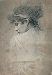Female Study, c1895, 1897