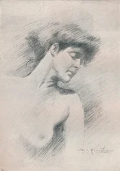 Female Study, c1895, 1897