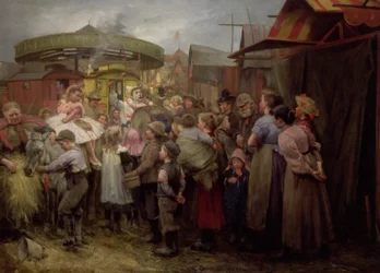 Vesnický karneval Ahoj! Ahoj! Ahoj! 90. léta 19. století