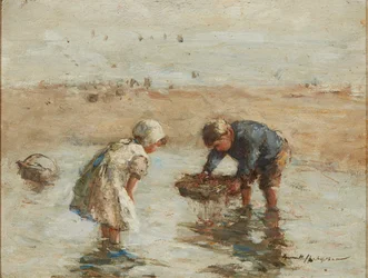 Young Fishers (olej na palubě)