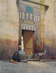 Dveře mešity, Káhira, c1880, 1904