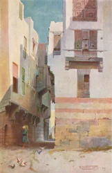 Ulice v Bulaku, c1880, 1904