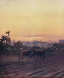Pozdní práce, c1880, 1904