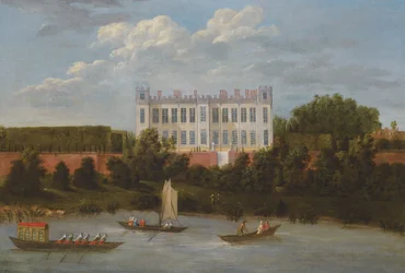 Pohled na Syon House z Temže