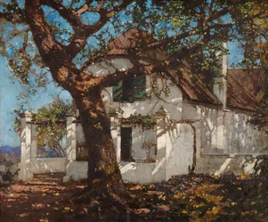 Welgelegen, poblíž Groote Schur, Jižní Afrika, 1924.