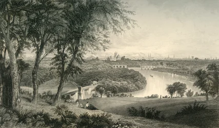 „Philadelphia z Belmontu, West Park“, 1874.