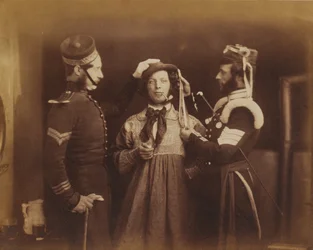 The Recruit, 1856 (sépiová fotografie)