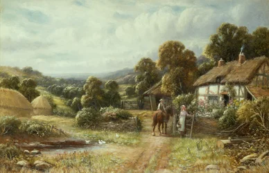 A Surrey Cottage (olej na plátně)