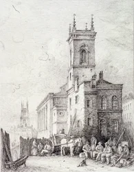 Holborn viadukt, Londýn, c1865