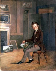 Portrét Josepha Stannarda (1797-1830) jako mládí (olej na papíře na plátně)