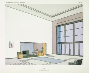 Hall, z „Repertoáru moderního vkusu“, vydaného v roce 1929
