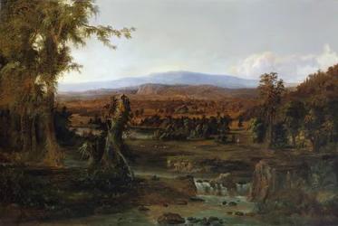 Krajina s pastýřem, 1852.