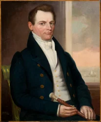 Portrét muže 1830 (olej na plátně)
