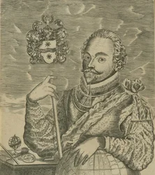 Portrét sira Francise Drakea, 1628.