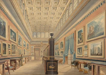 Vlámská obrazová galerie, Mansion of Thomas Hope, Duchess Street, Portland Place, 1830-51.