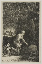 Diplomat a mraveniště, ilustrace k bajkám a příběhům od Hippolyte de Thierry-Faletans