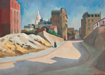 Sacre Coeur, Montmartre, Paříž, 1920