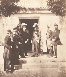 Skupina v centrále, 1855.